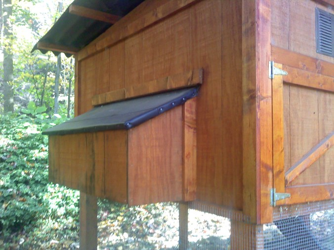 Garden Coop Modification: Egg/Nest Boxes